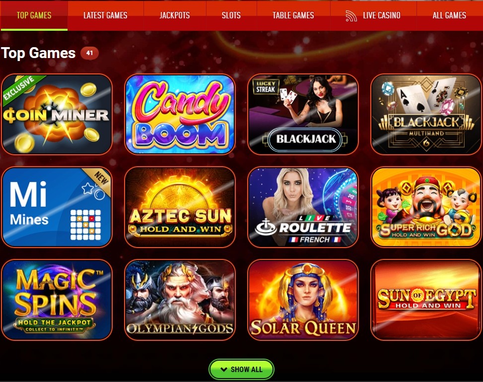 PlayZax Casino Spiele