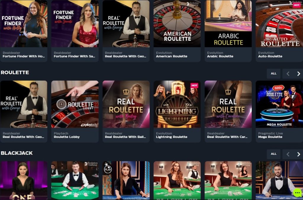 Los mejores casinos en vivo en Canadá