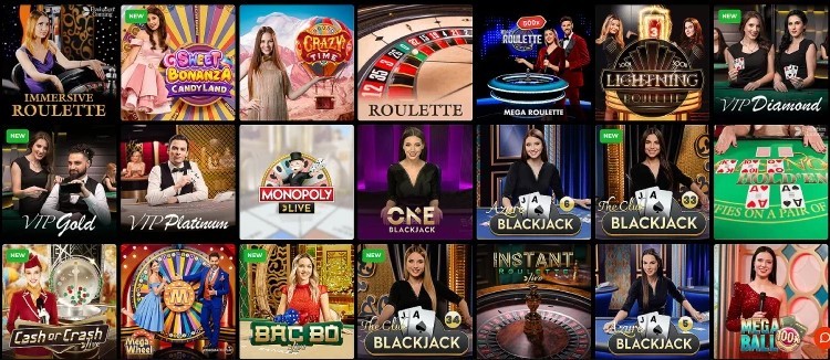 Live Dealer Casino-spellen