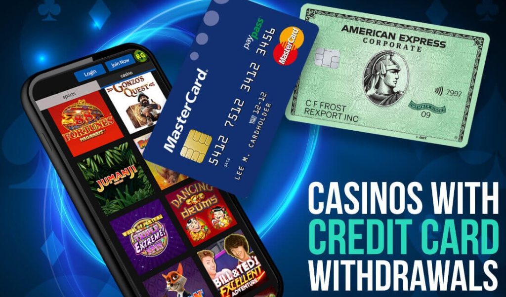 Cassino Online que aceita Cartões de Crédito